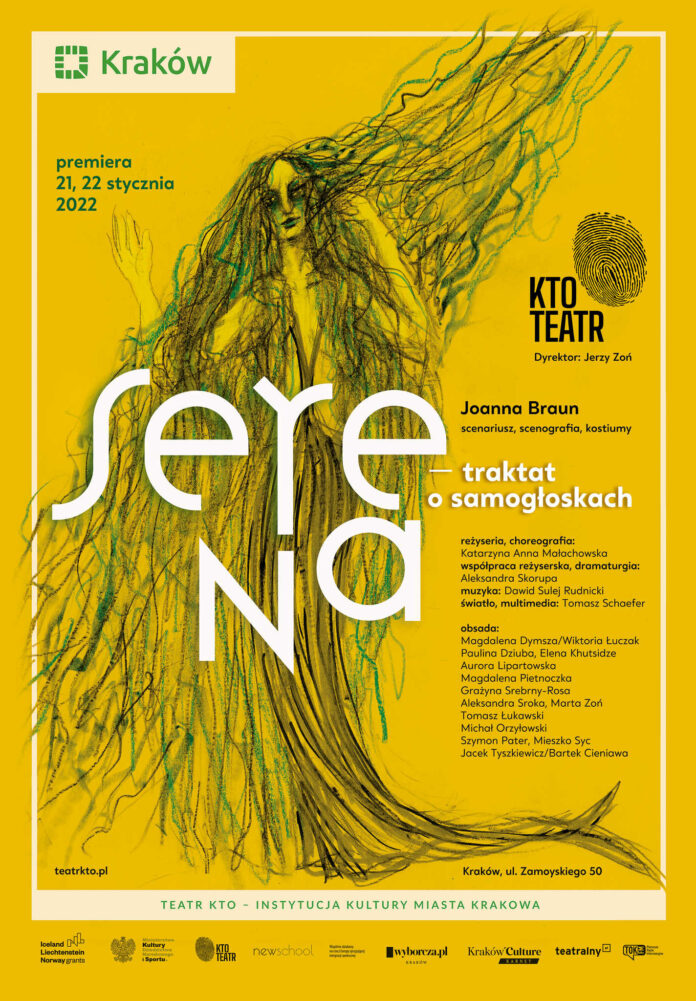 „Serena – traktat o samogłoskach” – premiera instalacji teatralnej Joanny Braun w Teatrze KTO